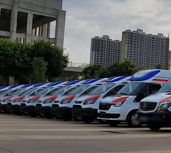 工布江达县服务车队展示